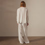 High Gauge Fresca Long Sleeve Baby Doll Tee in White | James Perse Los Angeles