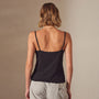 High Gauge Drop Front Camisole in Black | James Perse Los Angeles