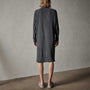 Relaxed Raglan Dress in Magma Pigment | James Perse Los Angeles