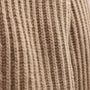 Recycled Cashmere Zip Funnel Neck in Coffee/Stucco | James Perse Los Angeles FLAT