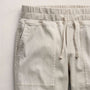 Mixed Media Straight Pant in Talc | James Perse Los Angeles