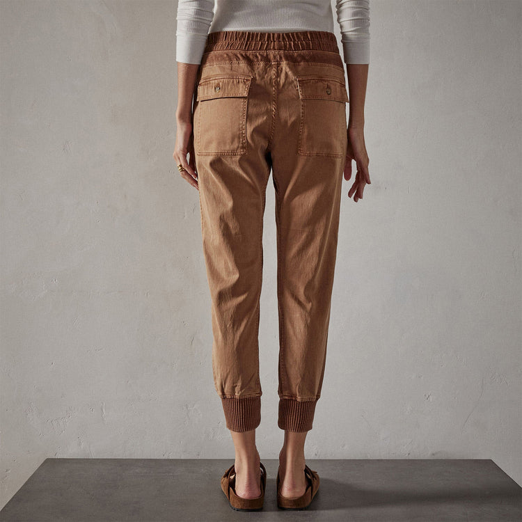 Mixed Media Pant in Copper Pigment | James Perse Los Angeles