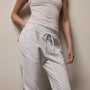 Mixed Media Pant in White | James Perse Los Angeles