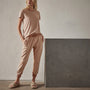 Mixed Media Pant in White Peach Pigment | James Perse Los Angeles