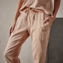 Mixed Media Pant in White Peach Pigment | James Perse Los Angeles