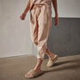 Mixed Media Pant in White Peach Pigment | James Perse Los Angeles