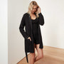 Jersey Robe - Black | James Perse Los Angeles