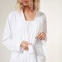 Jersey Robe - White | James Perse Los Angeles
