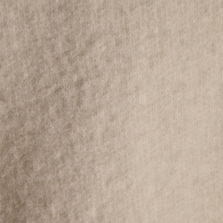 Wool Jersey Zip Up Jacket in Ivory | James Perse Los Angeles