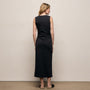 Cotton Jersey Tank Dress in Black | James Perse Los Angeles