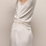 Cotton Jersey Tank Dress in Off White | James Perse Los Angeles