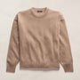 Spun Cashmere Crew Neck in Coffee | James Perse Los Angeles FLAT