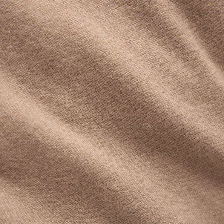 Spun Cashmere Crew Neck in Coffee | James Perse Los Angeles FLAT