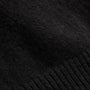 Italian Spun Cashmere Half Zip in Black/Anthracite | James Perse Los Angeles