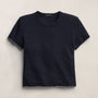 Slub Jersey Shrunken Tee in Classic Navy | James Perse Los Angeles