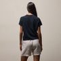 Slub Jersey Shrunken Tee in Classic Navy | James Perse Los Angeles