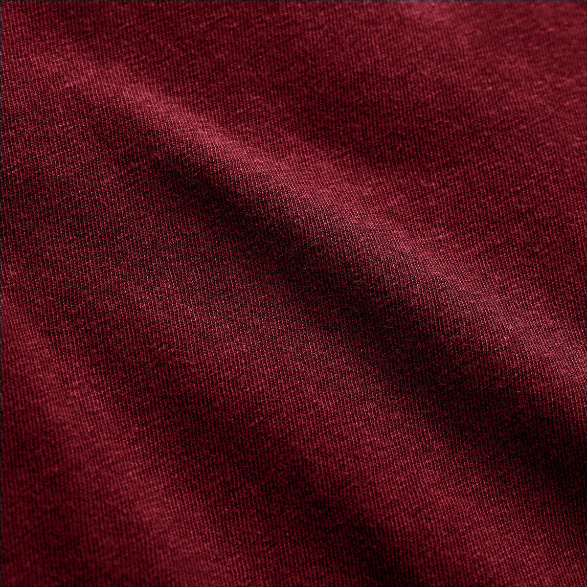 Slub Jersey Shrunken Tee In Heat Pigment | James Perse Los Angeles
