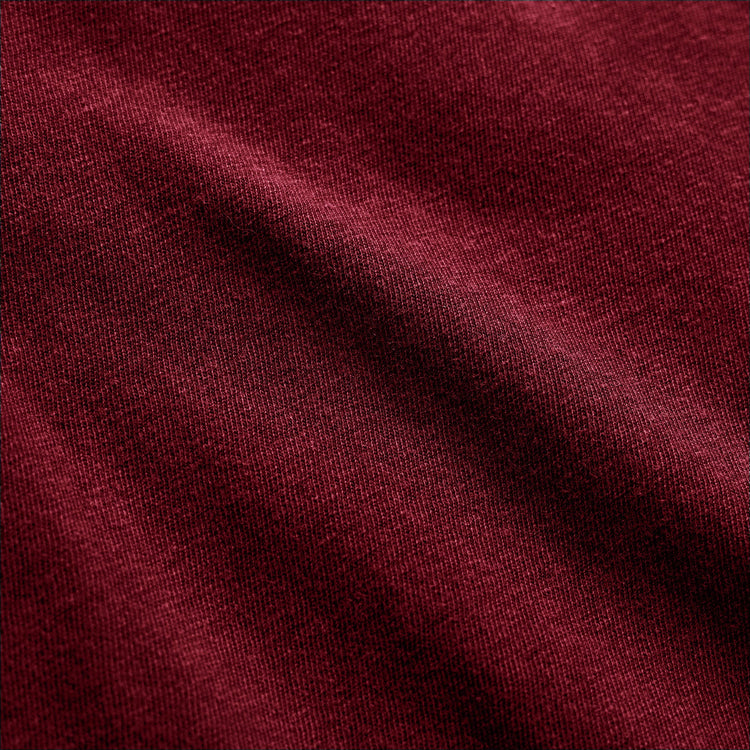 Slub Jersey Shrunken Tee In Heat Pigment | James Perse Los Angeles