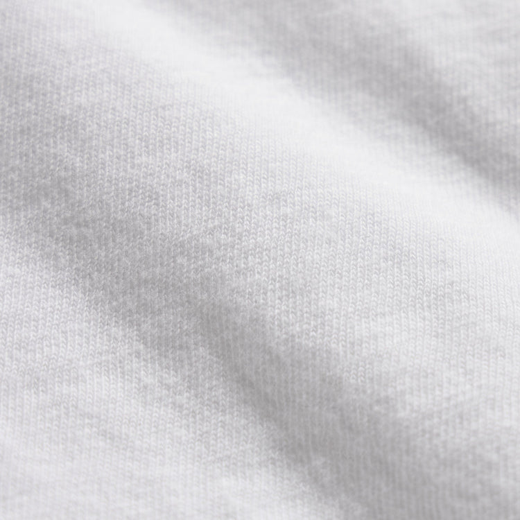 Slub Jersey Shrunken Tee in White | James Perse Los Angeles