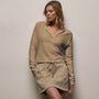 Slub Jersey Long Sleeve Henley In Light Khaki Pigment | James Perse Los Angeles
