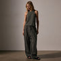 Slub Jersey Muscle Tank in Granite Pigment | James Perse Los Angeles