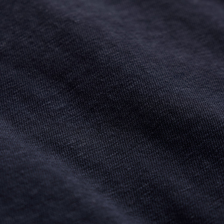 Slub Jersey Long Sleeve Tee in Classic Navy | James Perse Los Angeles