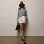 Slub Jersey Long Sleeve Tee in Ore Pigment | James Perse Los Angeles