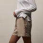 Slub Jersey Long Sleeve Tee in White | James Perse Los Angeles