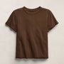 Slub Jersey Classic Tee in Cocoa | James Perse Los Angeles