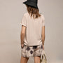 Slub Jersey Classic Tee In Stone Pigment | James Perse Los Angeles