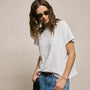 Slub Jersey Classic Tee in White | James Perse Los Angeles