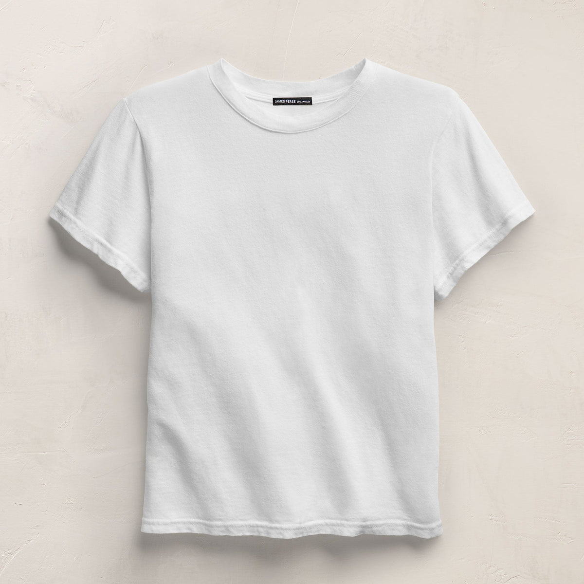Slub Jersey Classic Tee in White | James Perse Los Angeles