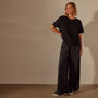 Slub Jersey Boxy Tee in Black | James Perse Los Angeles
