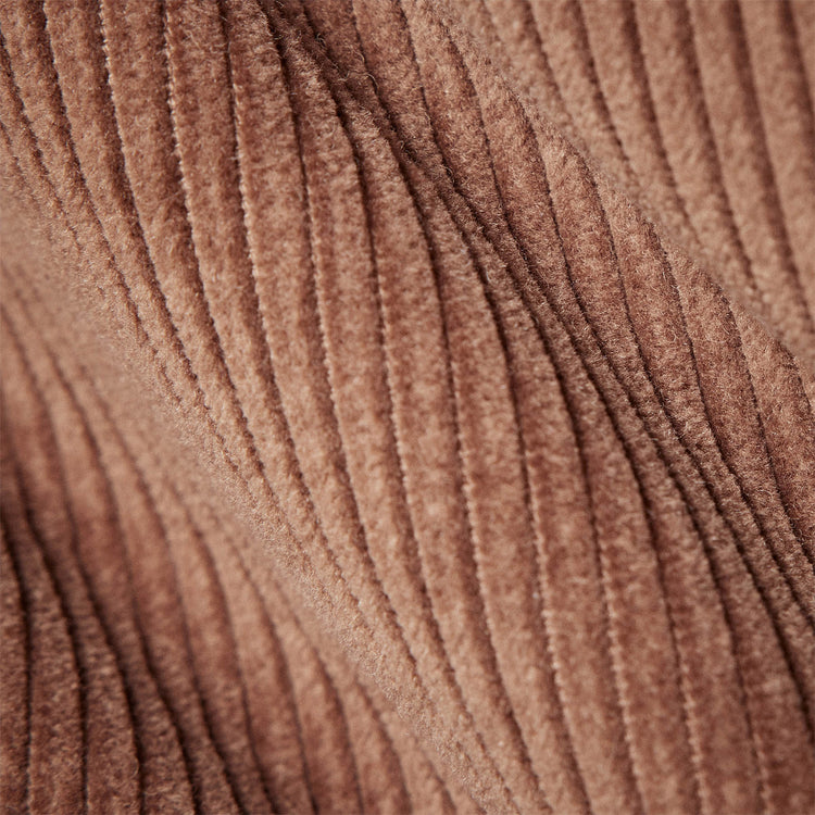 Sherpa Lined Oversized Corduroy Jacket in Chestnut | James Perse Los Angeles