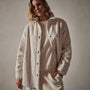 Sherpa Lined Oversized Corduroy Jacket in Canvas | James Perse Los Angeles