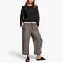 Linen Cropped Pant In Artichoke | James Perse Los Angeles