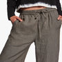 Linen Cropped Pant In Artichoke | James Perse Los Angeles