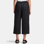 Linen Cropped Pant In Black | James Perse Los Angeles