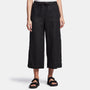 Linen Cropped Pant In Black | James Perse Los Angeles