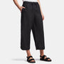 Linen Cropped Pant In Black | James Perse Los Angeles