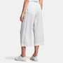 Linen Cropped Pant In White | James Perse Los Angeles