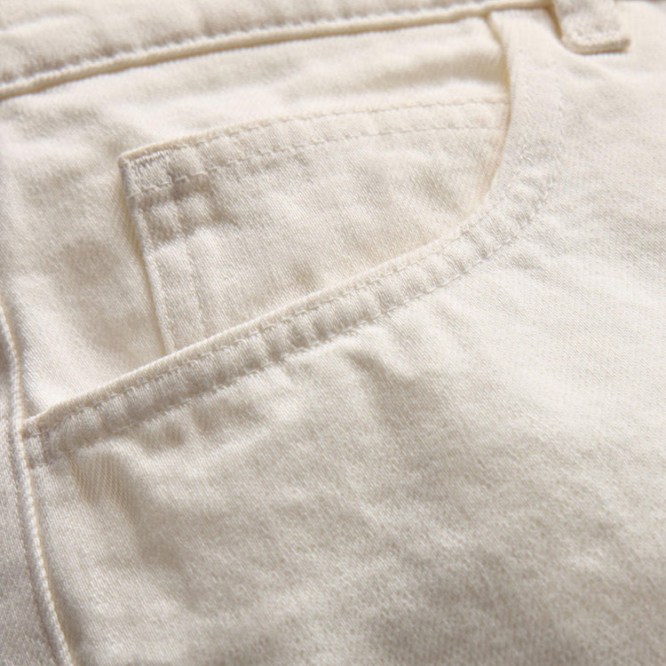 Relaxed Fit Jean in Off White | James Perse Los Angeles
