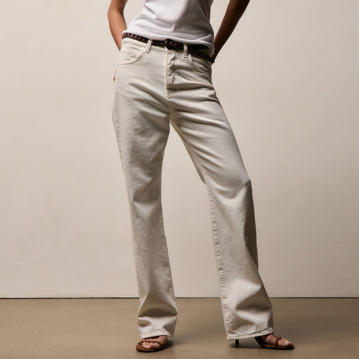 Relaxed Fit Jean in Coastal Cloud | James Perse Los Angeles