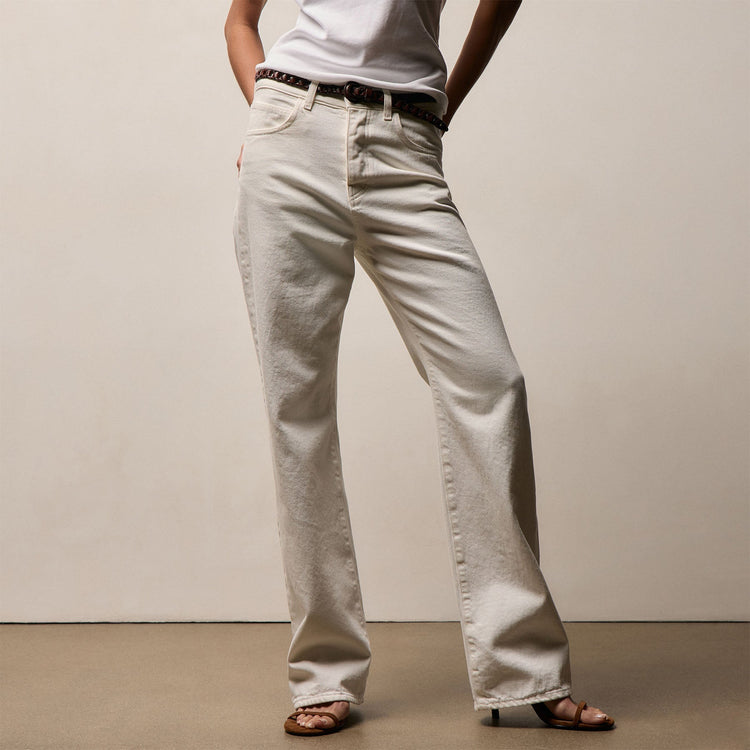 Relaxed Fit Jean in Coastal Cloud | James Perse Los Angeles