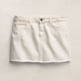5 Pocket Denim Mini Skirt in Off White | James Perse Los Angeles