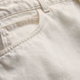 5 Pocket Denim Mini Skirt in Off White | James Perse Los Angeles