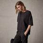 Oversized Boxy Tee in Black | James Perse Los Angeles