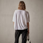 Oversized Boxy Tee in White | James Perse Los Angeles