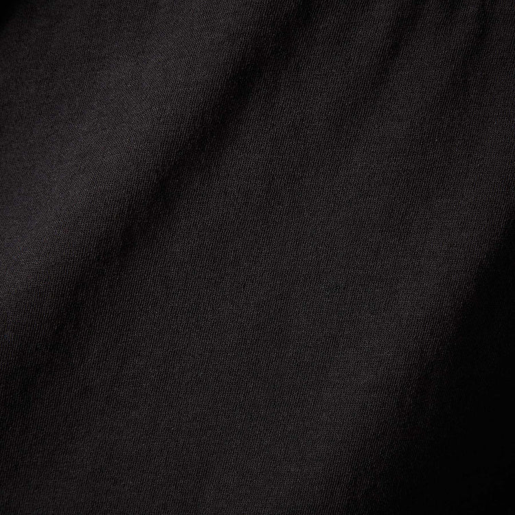 Deep V Double Layer Dress in Black | James Perse Los Angeles