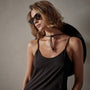 Cami Dress in Black | James Perse Los Angeles